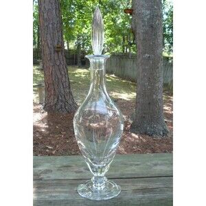 Christofle Crystal Albi Wine Decanter 15 3/4" France